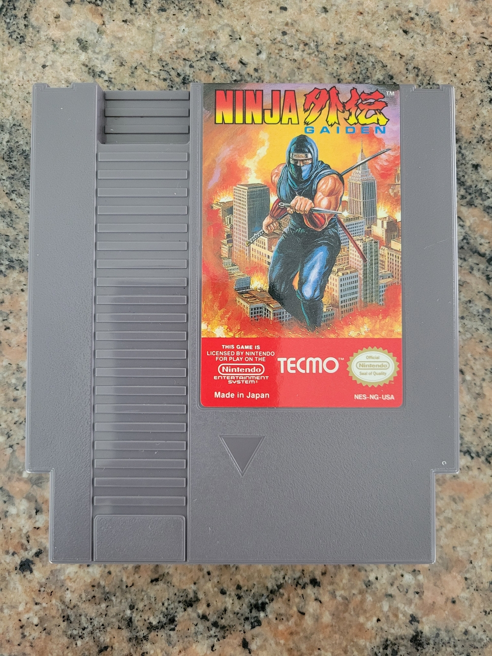 Nintendo (NES): Ninja Gaiden Game, Manual & Sheath. Excellent Condition. $32